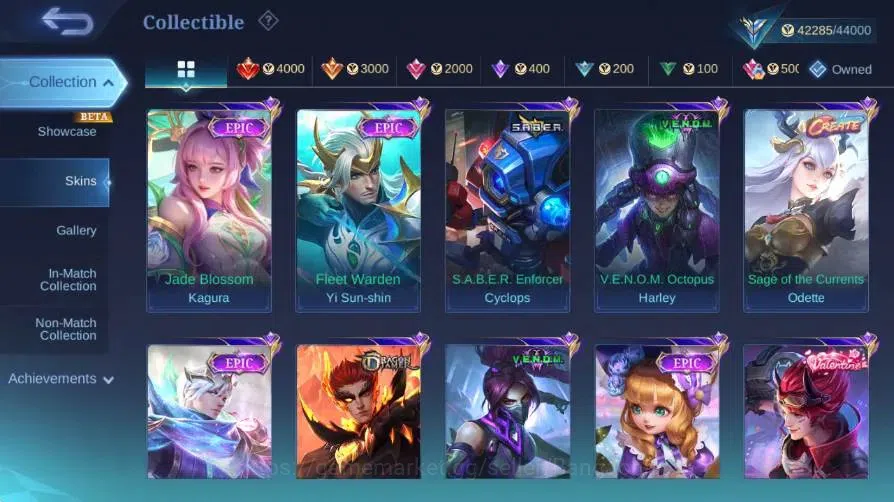Mobile Legends: Bang Bang Accounts Global|Skin 212|Expert|Collector Natalia|Lightborn image 16