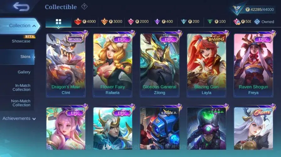 Mobile Legends: Bang Bang Accounts Global|Skin 212|Expert|Collector Natalia|Lightborn image 17
