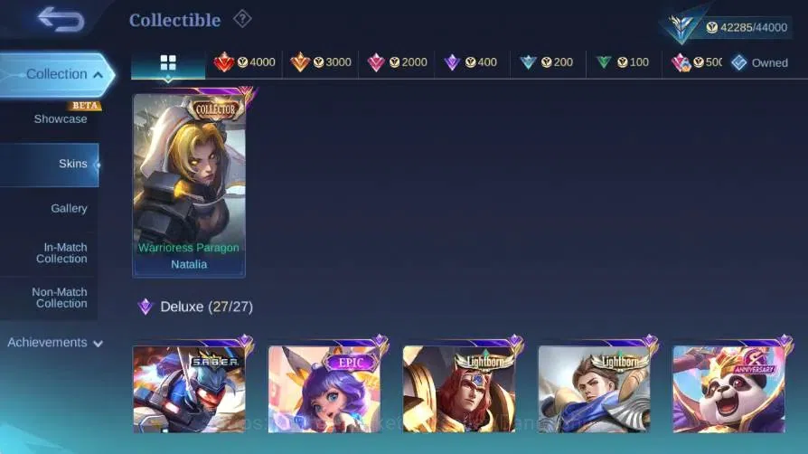 Mobile Legends: Bang Bang Accounts Global|Skin 212|Expert|Collector Natalia|Lightborn image 19
