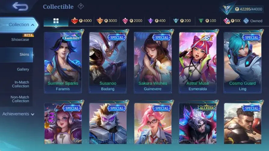 Mobile Legends: Bang Bang Accounts Global|Skin 212|Expert|Collector Natalia|Lightborn image 6