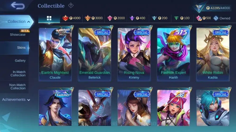 Mobile Legends: Bang Bang Accounts Global|Skin 212|Expert|Collector Natalia|Lightborn image 7