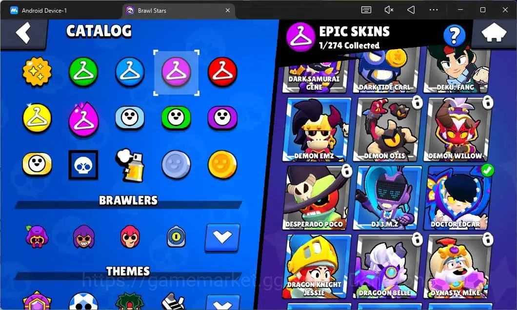 Brawl Stars Accounts Global | 530 Thropy|13 Brawler|1 Hypercharge(Shell image 11