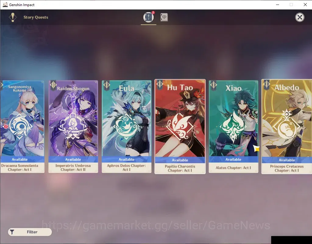 Genshin Impact Accounts ASIA|AR 53|3 Limited + 2 (*5Standart)|[Clorinde,Na image 15