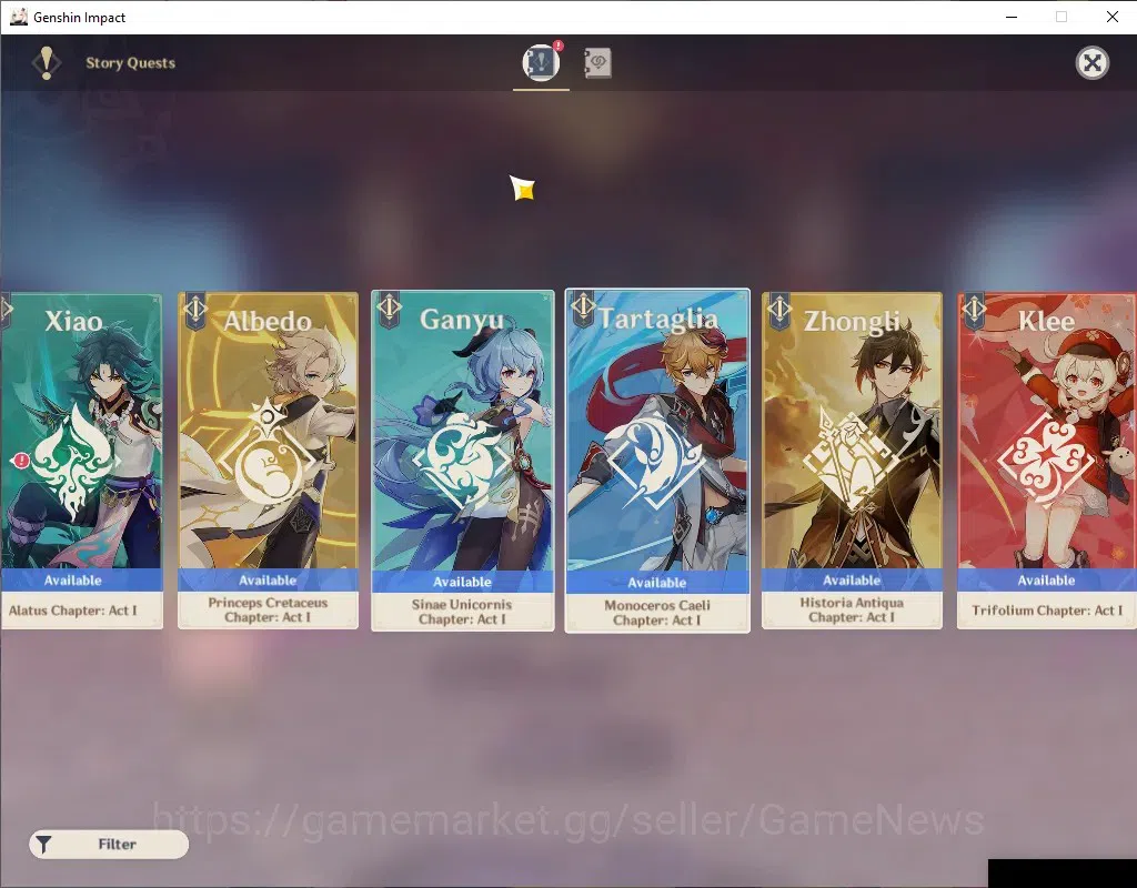 Genshin Impact Accounts ASIA|AR 53|3 Limited + 2 (*5Standart)|[Clorinde,Na image 16