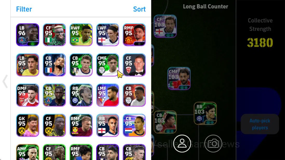 eFootball Accounts Mobile|Lothar Mattaus[Phenom Pass,Fortress],Dennis image 3