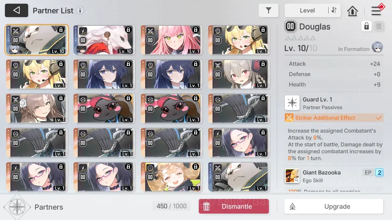 Chaos Zero Nightmare Accounts ASIA | Lvl 54 | 7 SSR | Heidemarie ME2 | Rin ME1 | Orlea ME1 | Selector On | More Details 6