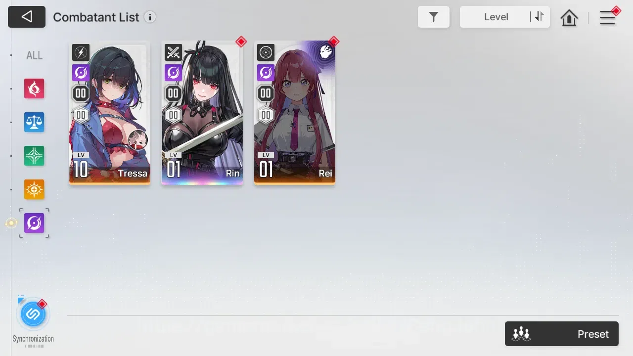 Chaos Zero Nightmare Accounts ASIA | Lvl 54 | 7 SSR | Heidemarie ME2 | Rin ME1 | Orlea ME1 | Selector On | More Details 8
