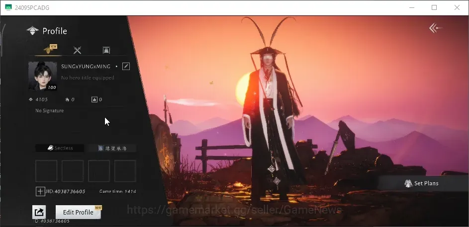 Where Winds Meet Accounts GLOBAL|Lv 100|29.8K GS|Crimson Curtain|Humble Hero,Soaring Swallows,Lone March,Maple's 1