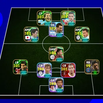 eFootball Accounts Legends & Iconic Players EFOOTBALL 2027 | EPIC D FORLAND,L SUAREZ,SHINJI ONO,EDEN HAZARD,D FRIJKAD,D
