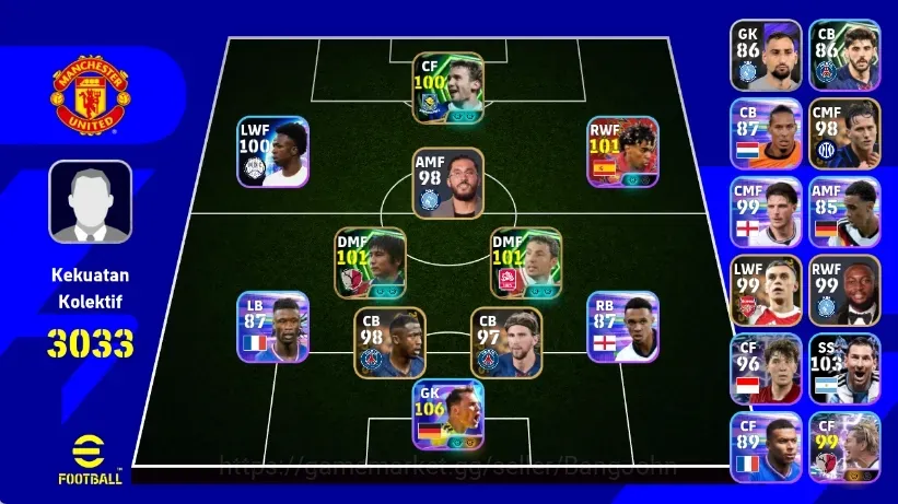 eFootball Accounts Legends & Iconic Players Android|PW3033|Manuel Neuer Show T,Suzuki Yuma Show T,Mark van bommel 1