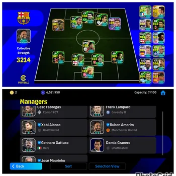 eFootball Accounts High-End #29|Collective 3214+ Messi X Eto Yamal X Kun Aguero X Eden Hazard X Ronaldinho X Rio Ferdinand X