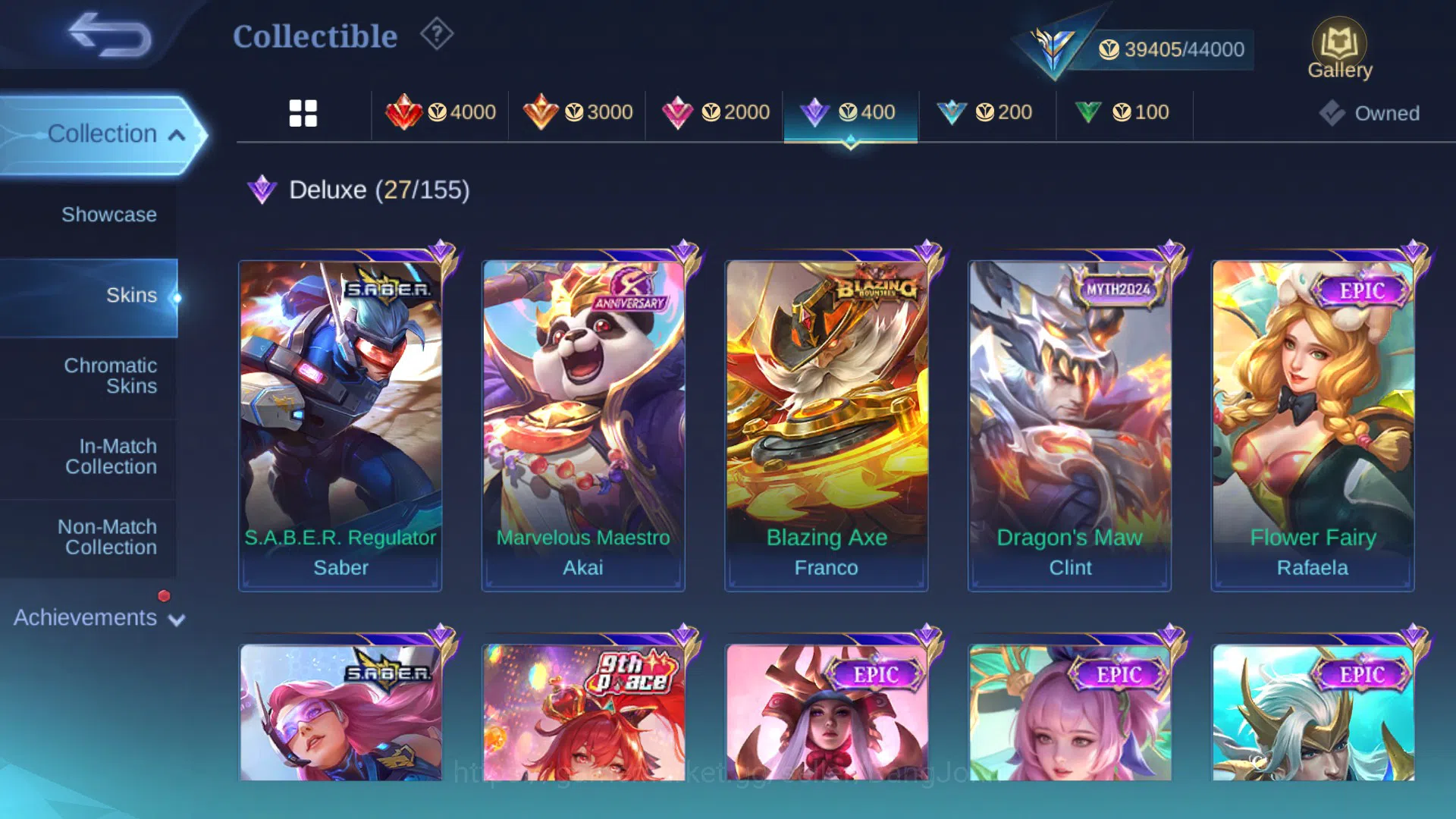 Mobile Legends: Bang Bang Accounts Hero 64 | Skin 158| Sanrio Floryn | CC Natalia | L image 14