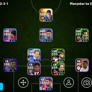 eFootball Accounts High-End Mobile|PW 3168|Adriano PES,France Baresi Epic,Paul Scholes Epic,Raul Epic,Eden Hazard