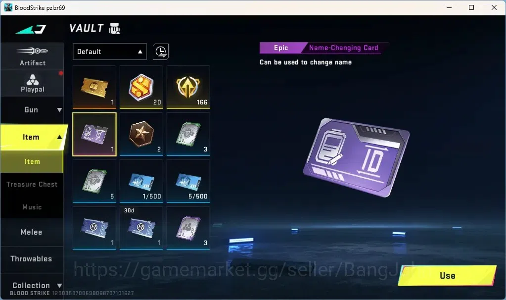 Blood Strike Accounts Others ASIA | 1 ULTRA MELEE: Butterfly Knife - Starfall | 1 TR Gun: MCX| 1 ULTRA Gun | 1 Epic Name 6