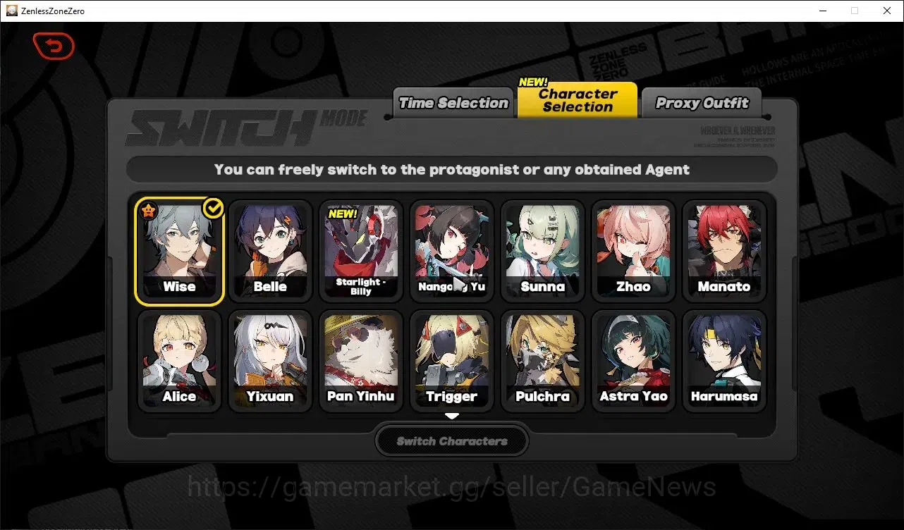 Zenless Zone Zero Accounts ASIA|IK 56|9 Limited[(Yixuan,Astra,Alice,Zhao)+Sig image 2