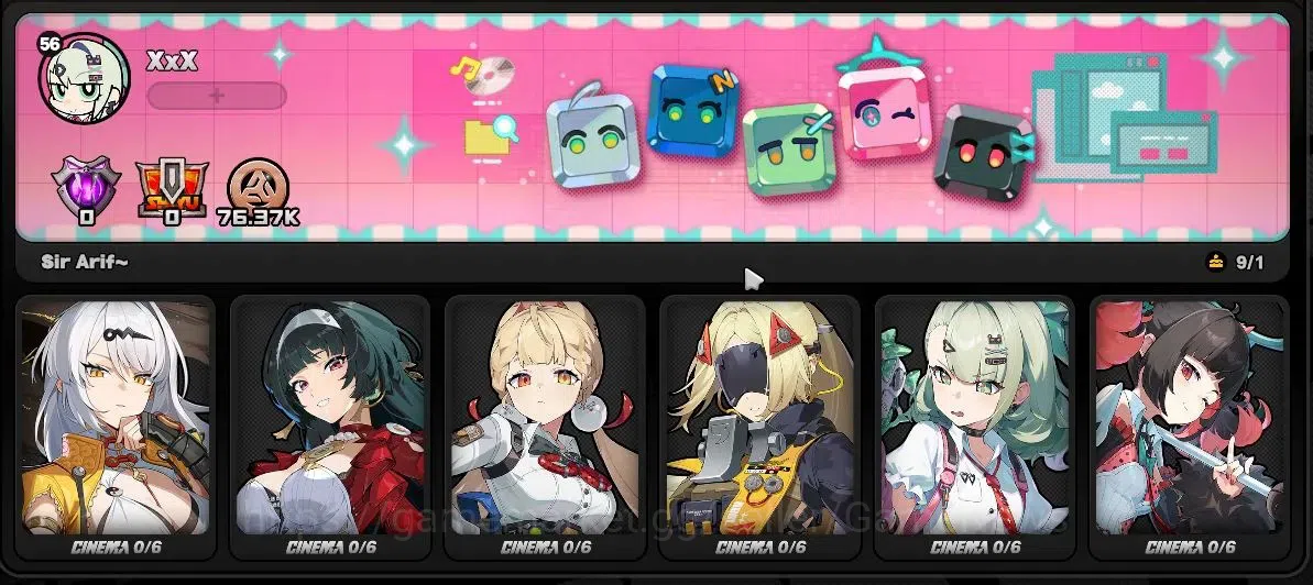 Zenless Zone Zero Accounts ASIA|IK 56|9 Limited[(Yixuan,Astra,Alice,Zhao)+Sig image 5