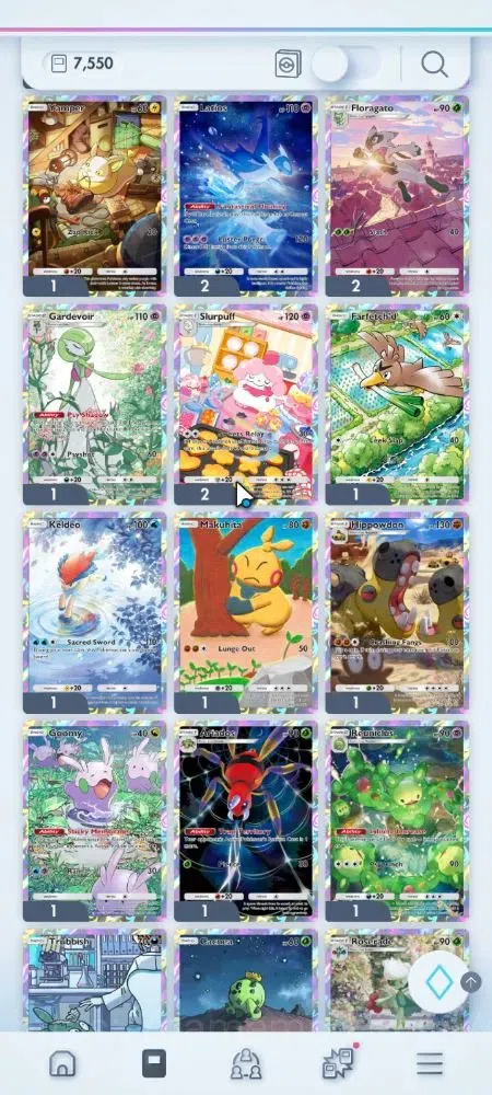 Pokémon TCG Pocket Accounts EN 7,5K Card|145 EX|2 Crown [Lunala,Metal Barrier] image 11