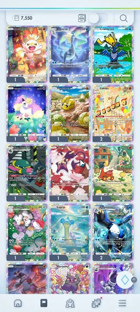 Pokémon TCG Pocket Accounts EN 7,5K Card|145 EX|2 Crown [Lunala,Metal Barrier] image 12