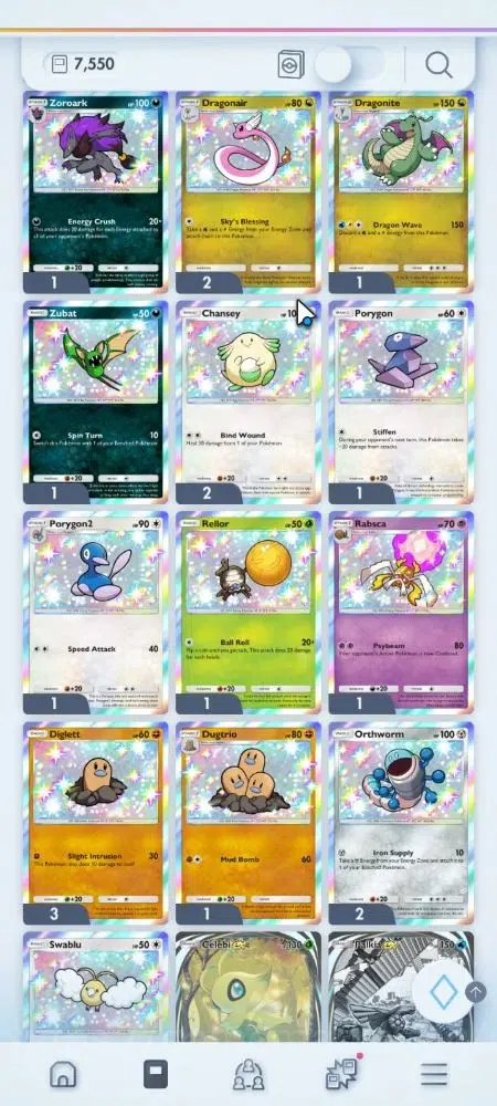 Pokémon TCG Pocket Accounts EN 7,5K Card|145 EX|2 Crown [Lunala,Metal Barrier] image 4