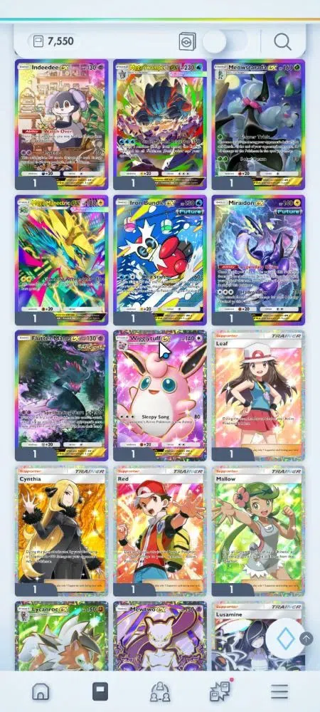 Pokémon TCG Pocket Accounts EN 7,5K Card|145 EX|2 Crown [Lunala,Metal Barrier] image 6