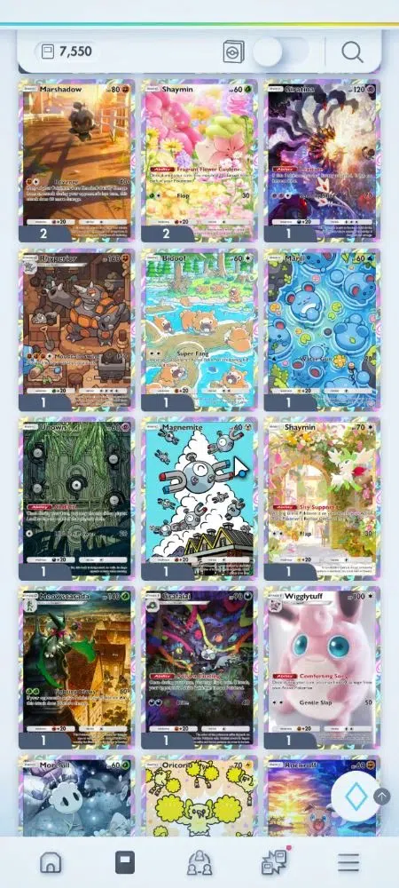 Pokémon TCG Pocket Accounts EN 7,5K Card|145 EX|2 Crown [Lunala,Metal Barrier] image 9