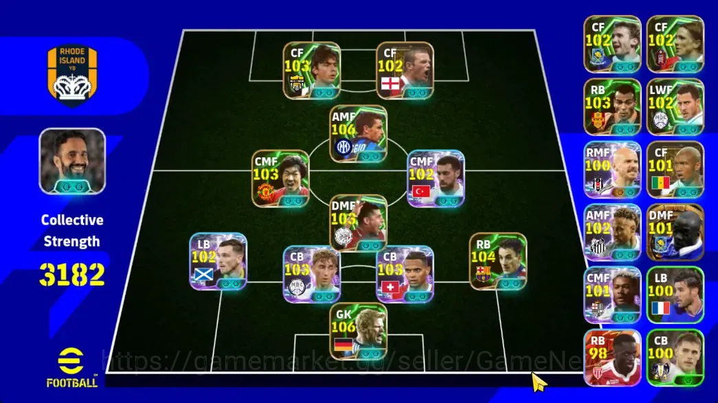 eFootball Accounts Android|BigTime Claude Makelele,Epic Roberto Baggi image 1