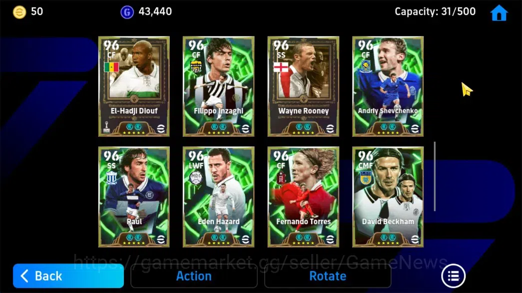 eFootball Accounts Android|BigTime Claude Makelele,Epic Roberto Baggi image 10