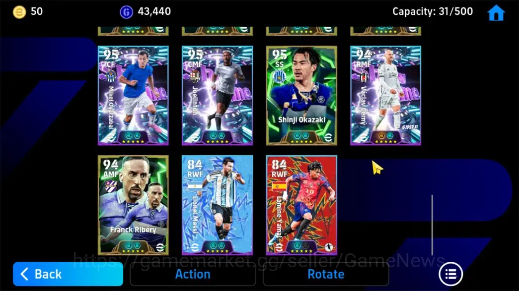 eFootball Accounts Android|BigTime Claude Makelele,Epic Roberto Baggi image 11