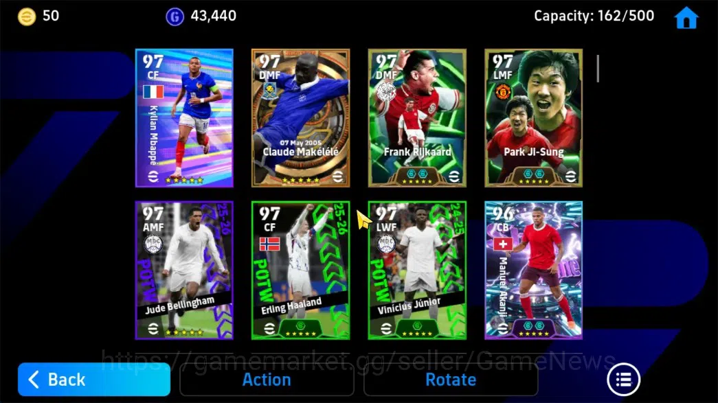 eFootball Accounts Android|BigTime Claude Makelele,Epic Roberto Baggi image 6