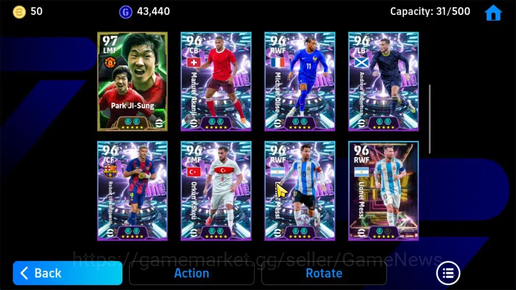 eFootball Accounts Android|BigTime Claude Makelele,Epic Roberto Baggi image 9