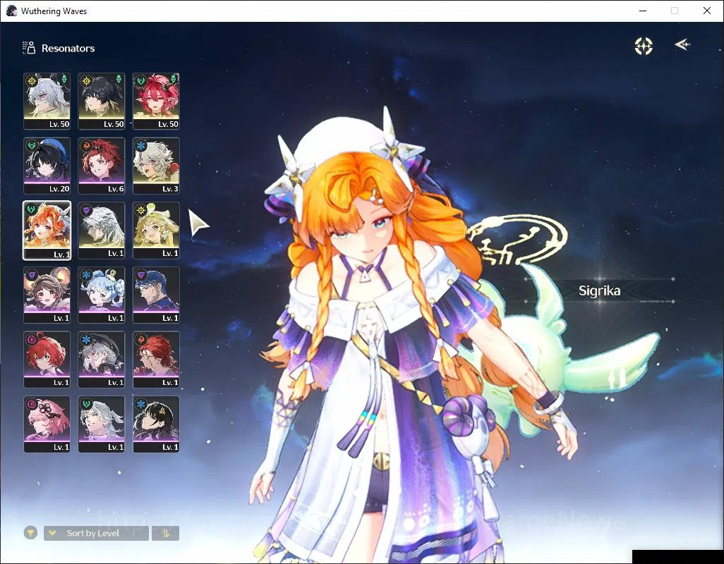 Wuthering Waves Accounts SEA|UL 23|Starter|3 Limited| Sigrika,Ciaccona, Zan image 2