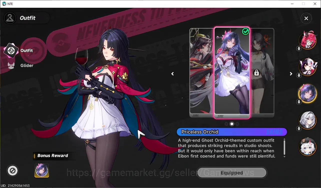 Neverness to Everness Accounts GLOBAL SEA|HL27|TL13|6SSR 3Limited(Hotori+Skin,Lac image 5