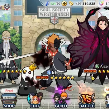 Bleach: Brave Souls Accounts High-End Global | 1,3M BP+3 MT|9K PS,9K PA Ticket|Ichigo,Yama,Jugram,Yhwach,Rukia,Byakuya