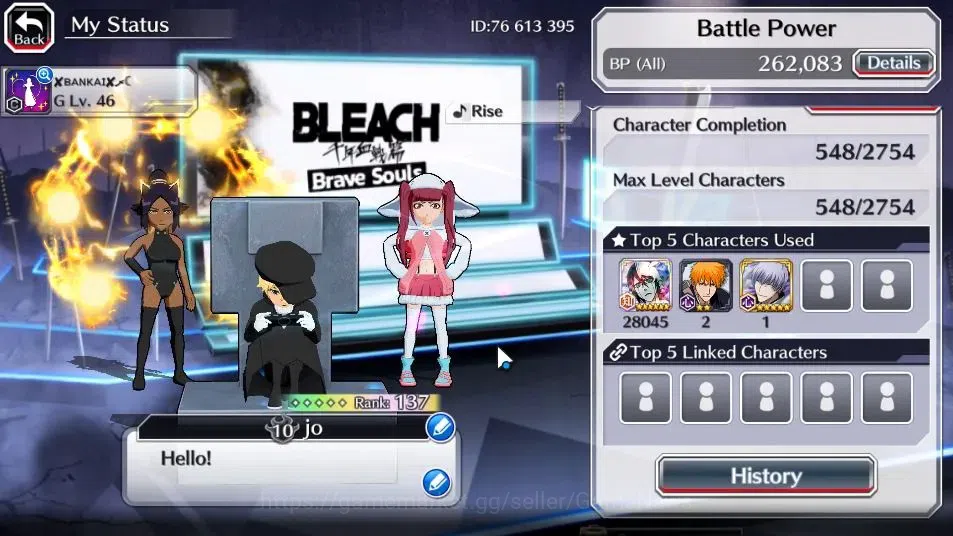 Bleach: Brave Souls Accounts [GLOBAL]30K Orb|TYBW26 Yukio,Riruka,TYBW25 Yoruich image 3