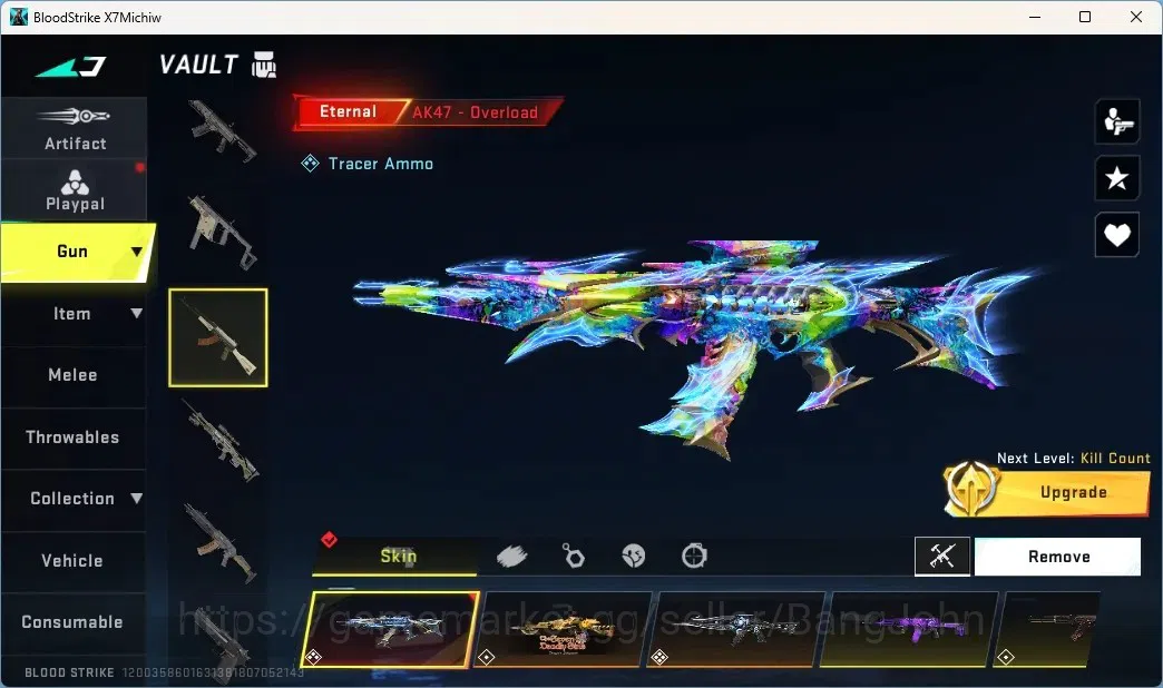 Blood Strike Accounts ASIA | 3 Eternal: M4A1-Blight's Embrace, AK47-Over image 10