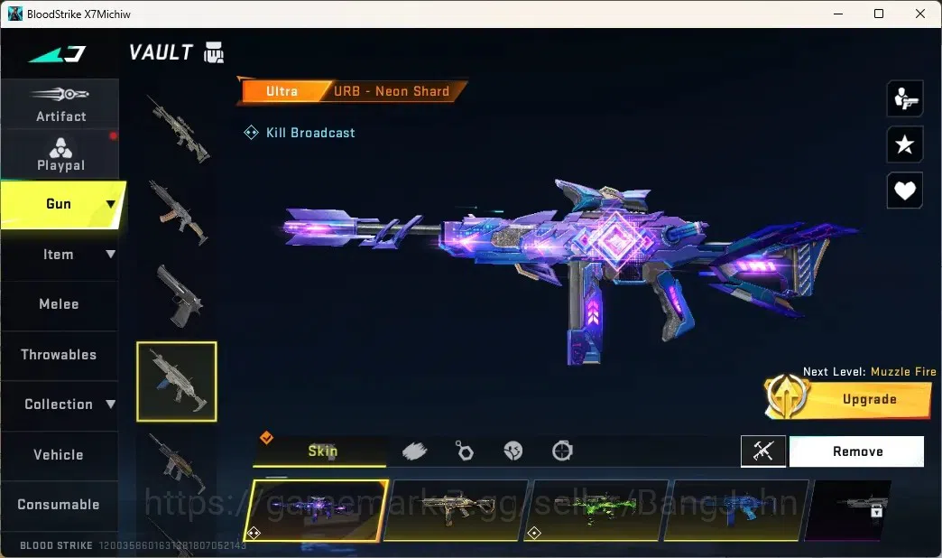 Blood Strike Accounts ASIA | 3 Eternal: M4A1-Blight's Embrace, AK47-Over image 15
