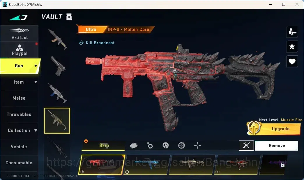 Blood Strike Accounts ASIA | 3 Eternal: M4A1-Blight's Embrace, AK47-Over image 16