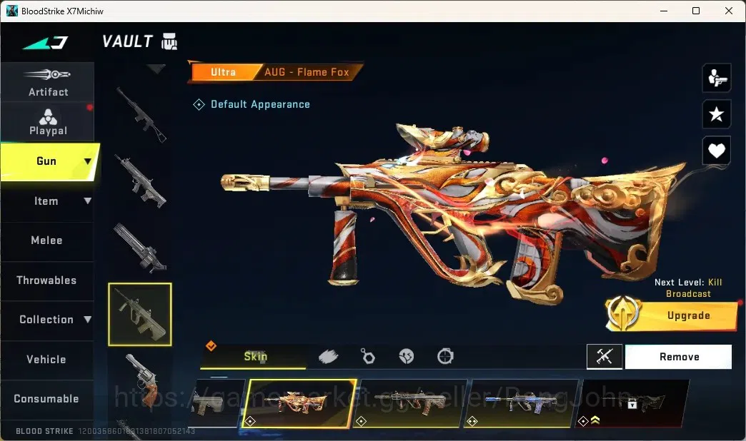 Blood Strike Accounts ASIA | 3 Eternal: M4A1-Blight's Embrace, AK47-Over image 17
