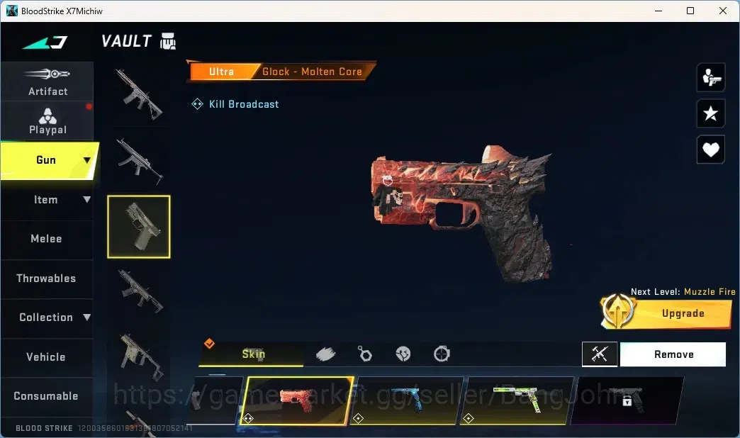 Blood Strike Accounts ASIA | 3 Eternal: M4A1-Blight's Embrace, AK47-Over image 5
