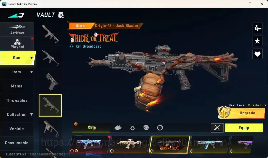 Blood Strike Accounts ASIA | 3 Eternal: M4A1-Blight's Embrace, AK47-Over image 7