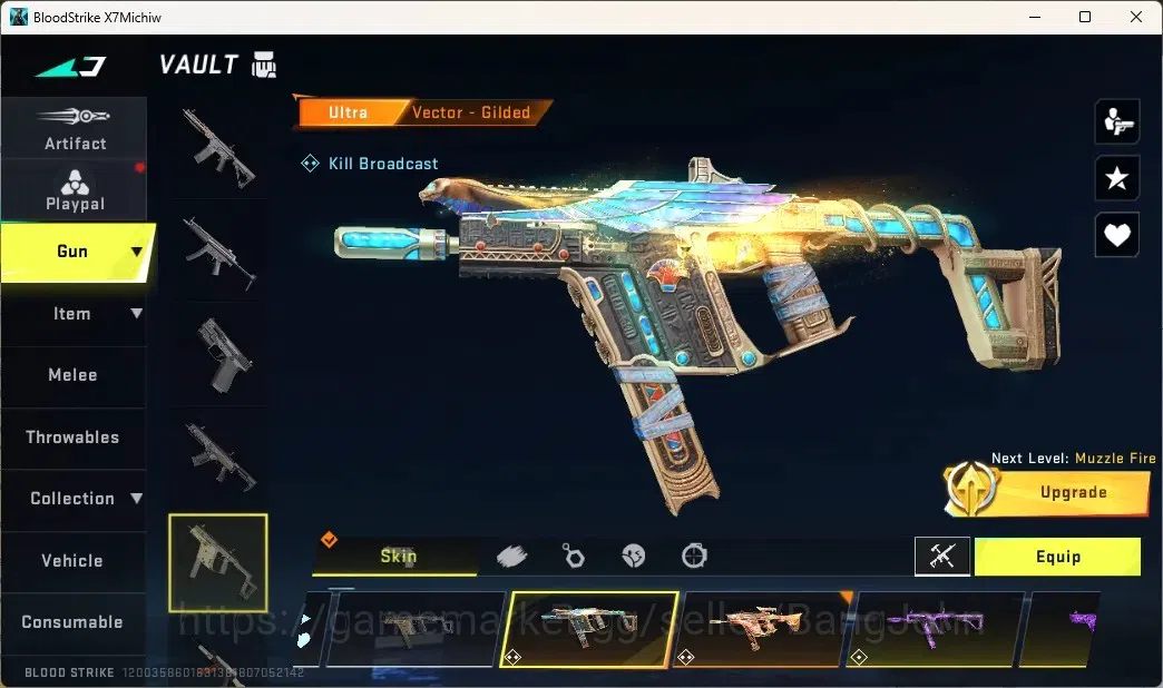 Blood Strike Accounts ASIA | 3 Eternal: M4A1-Blight's Embrace, AK47-Over image 9