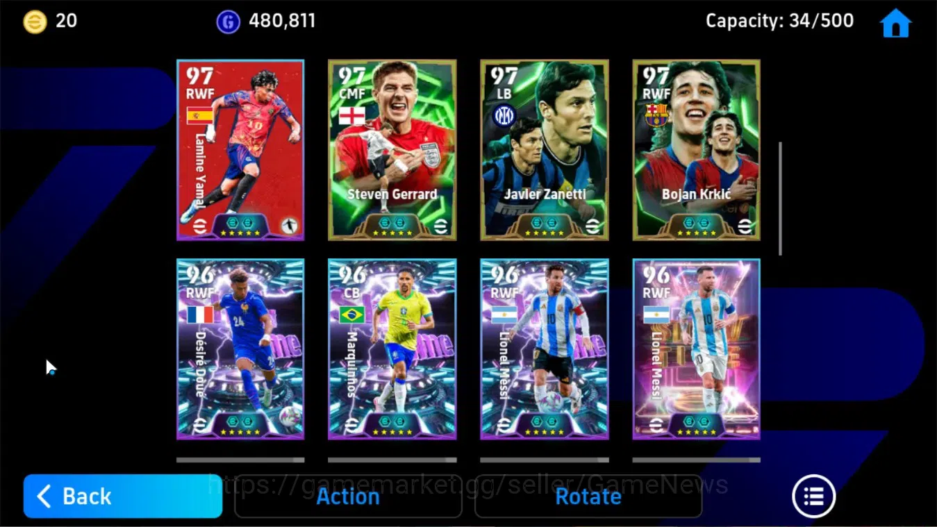 eFootball Accounts Android|Card Old Collection|Big Time Ruud van Nist image 12