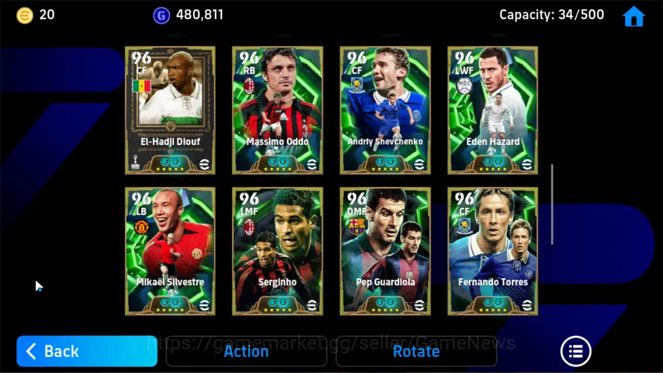 eFootball Accounts Android|Card Old Collection|Big Time Ruud van Nist image 13
