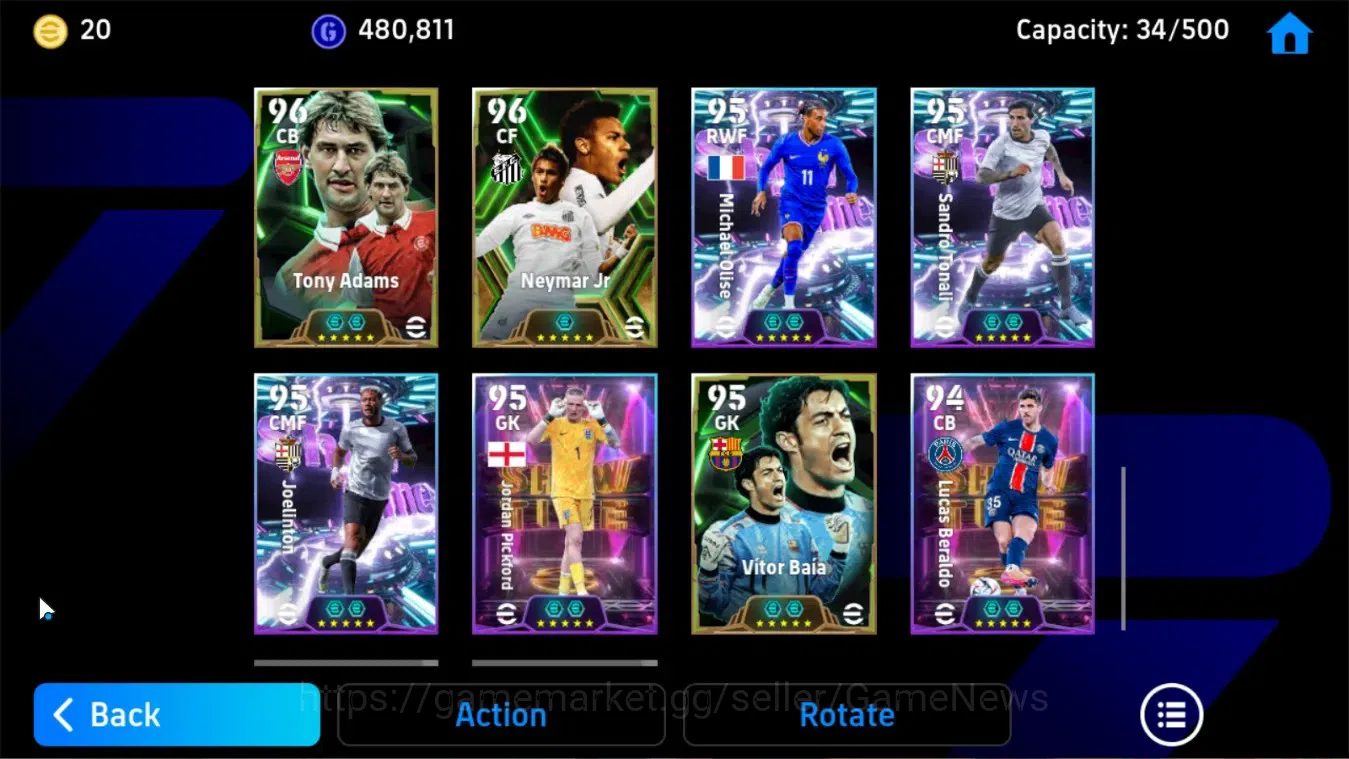eFootball Accounts Android|Card Old Collection|Big Time Ruud van Nist image 14