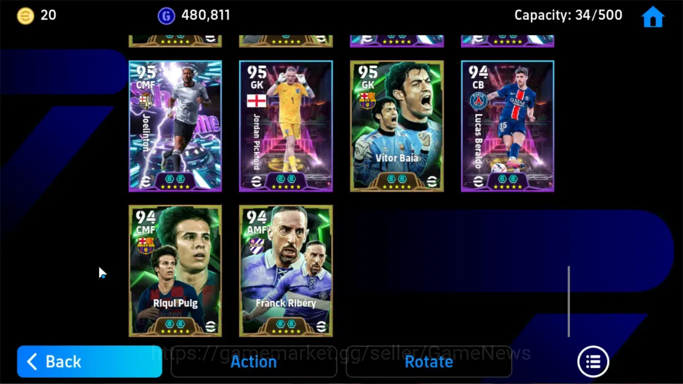 eFootball Accounts Android|Card Old Collection|Big Time Ruud van Nist image 15