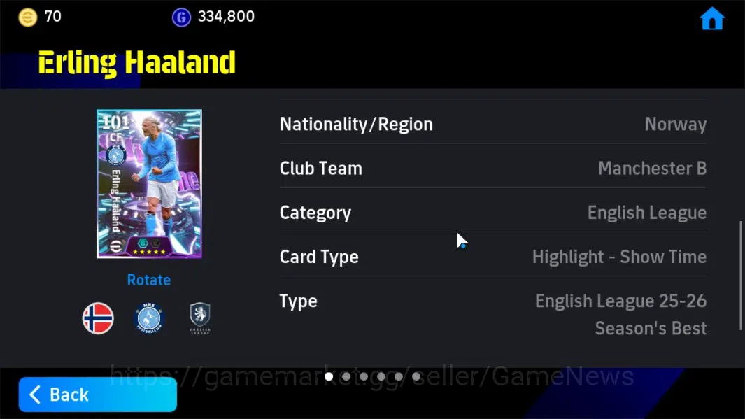 eFootball Accounts Android|Epic S.Gerrard,ShowTime E.Haaland,Matteo G image 10