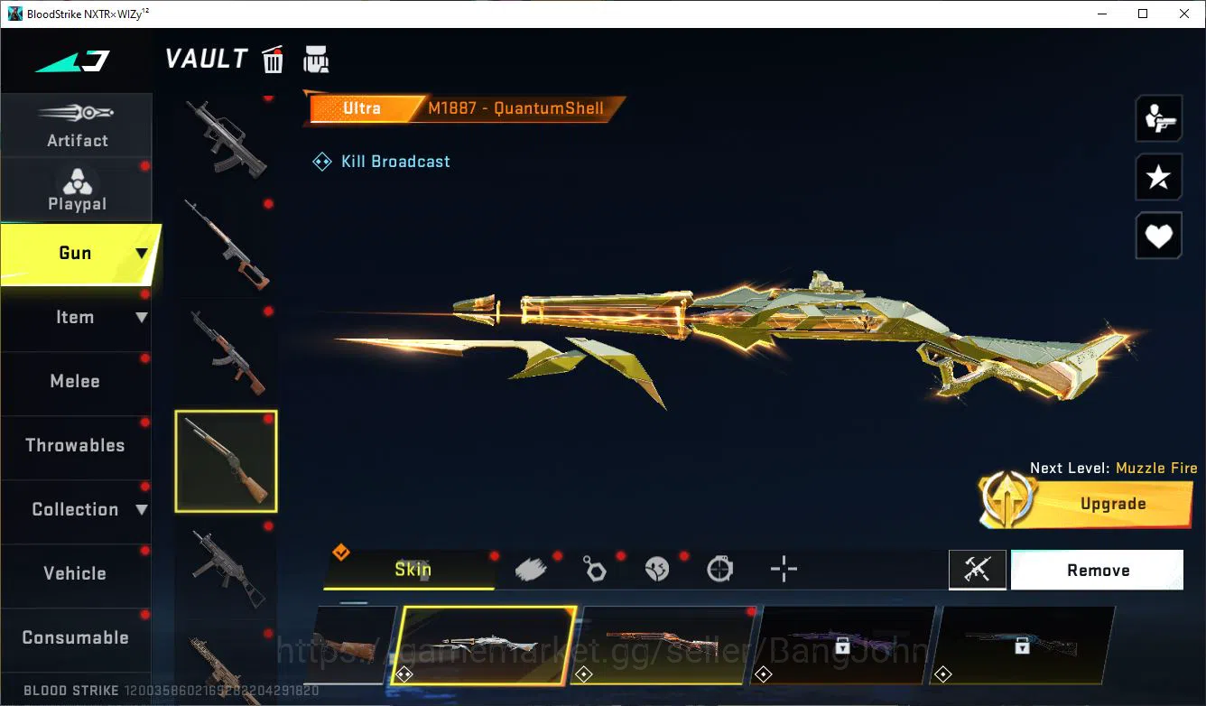 Blood Strike Accounts ASIA|ETHERNAL=AUG(LVL 4)|EVO=FAL|COLLAB=FAL,M700,K image 13