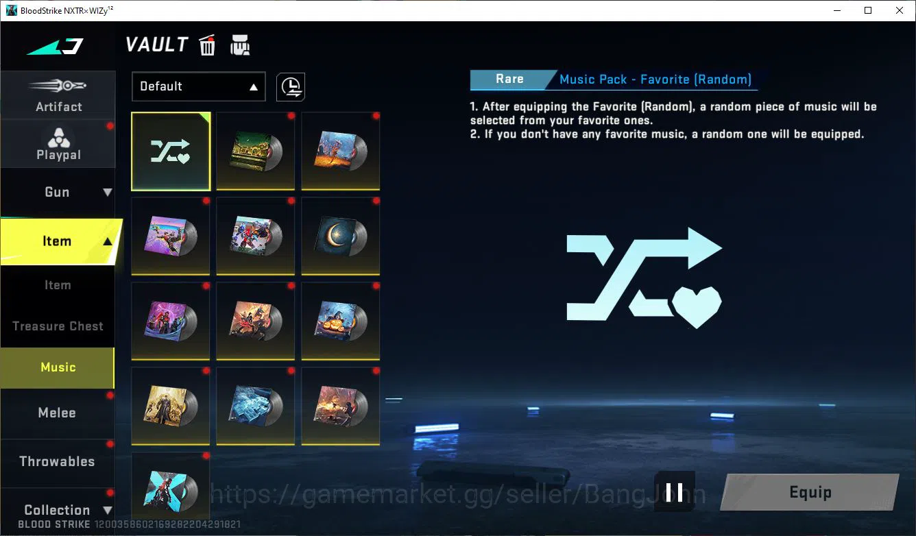 Blood Strike Accounts ASIA|ETHERNAL=AUG(LVL 4)|EVO=FAL|COLLAB=FAL,M700,K image 5