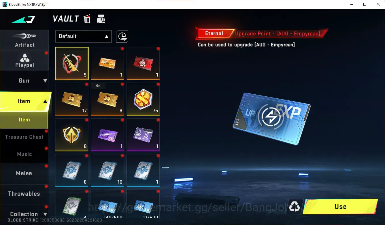 Blood Strike Accounts ASIA|ETHERNAL=AUG(LVL 4)|EVO=FAL|COLLAB=FAL,M700,K image 8