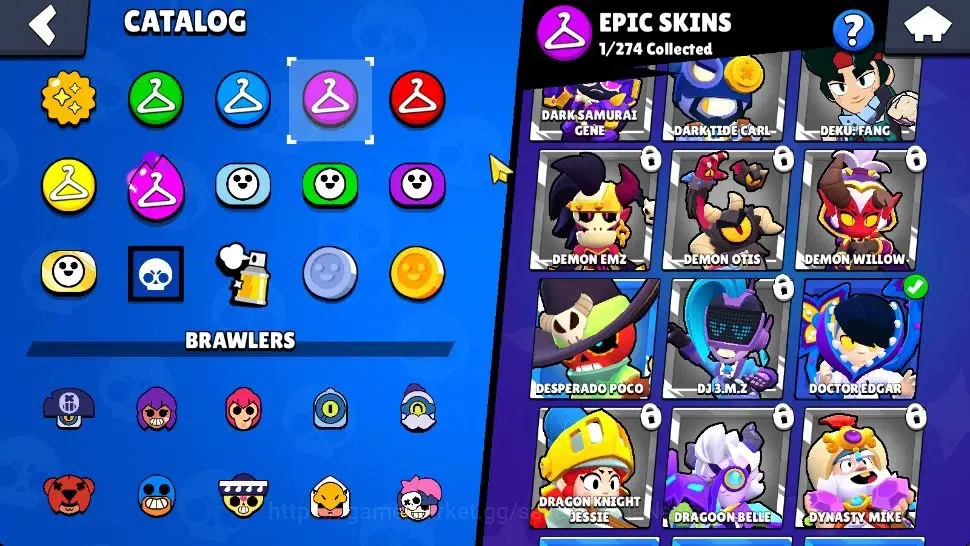Brawl Stars Accounts 1000 Trophy Lv 33 | 14 Brawlers 3 Max Lv | 1 Epic image 11